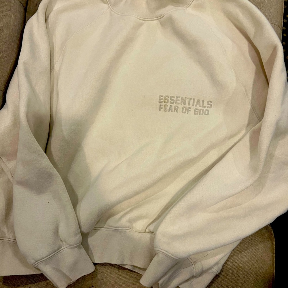 Essentials Fear of God XS beige sweatshirt